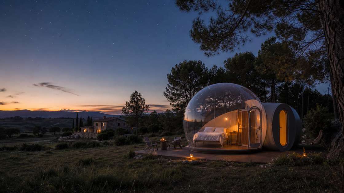 Hoteles burbuja en Cataluña: La guía definitiva para tu escapada bajo las estrellas en Barcelona y Girona